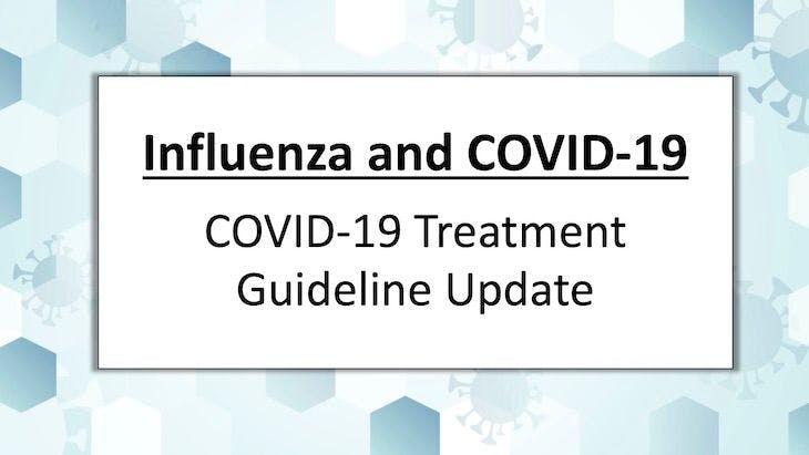 NIH Updates Testing, Treatment Guidelines During Co-circulation of Influenza and COVID-19