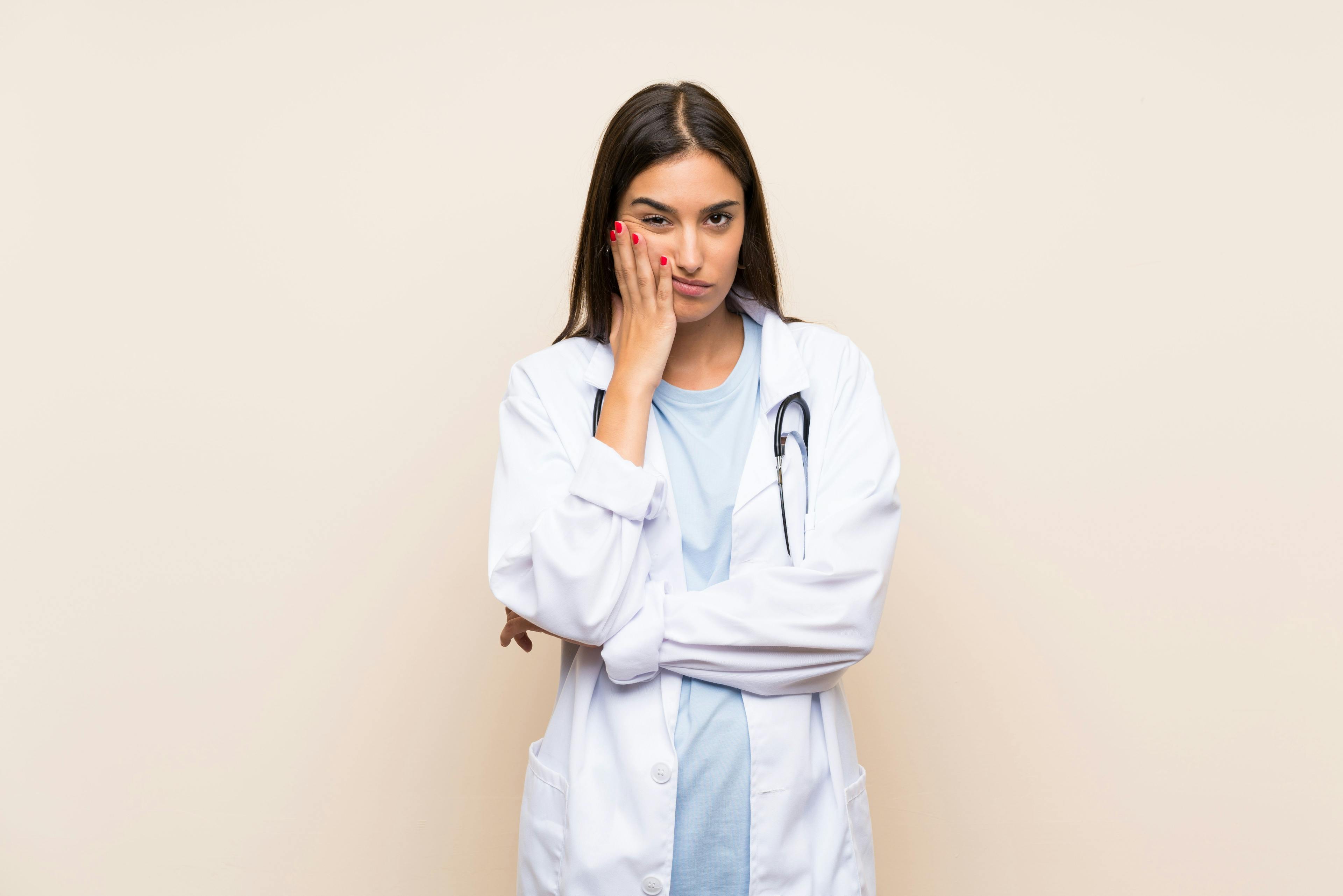 Doctor scowling with hand on her face ©luismolinero-stock.adobe.com
