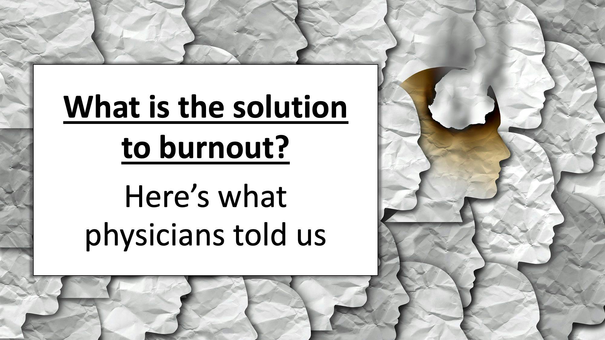 burnout concept paper face burning