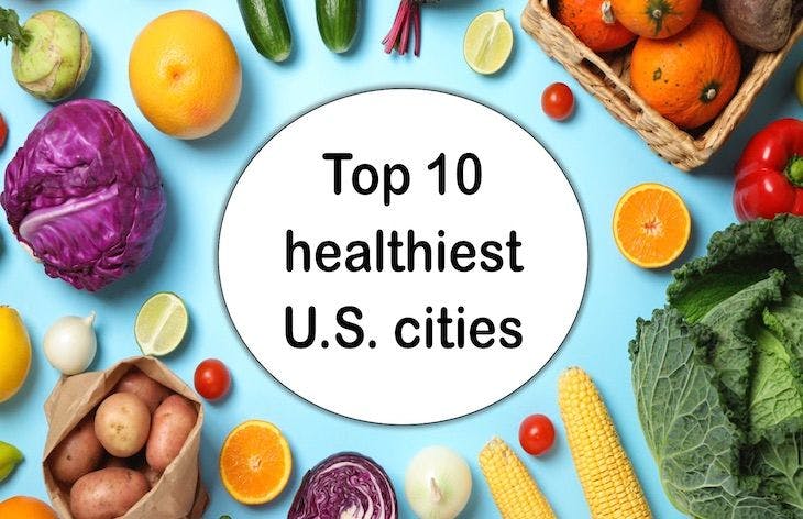 Top 10 healthiest U.S. cities 
