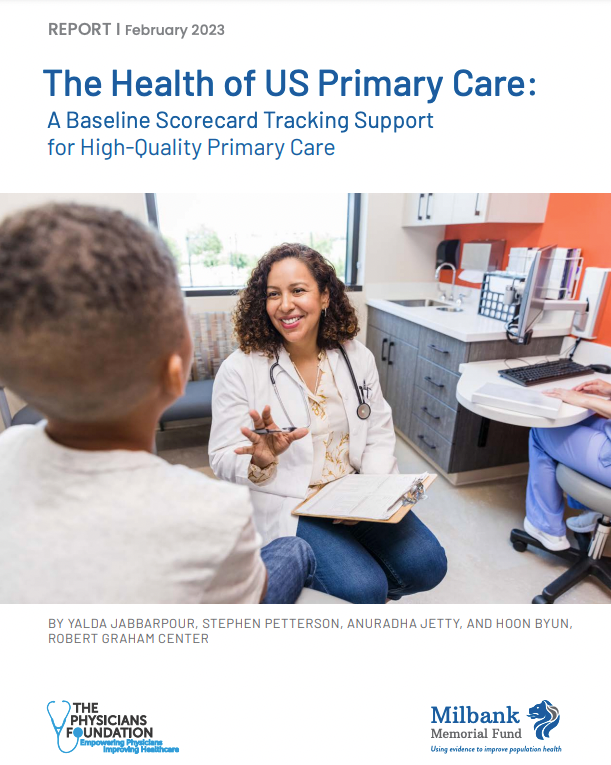 National scorecard gives low marks to U.S. support for primary care