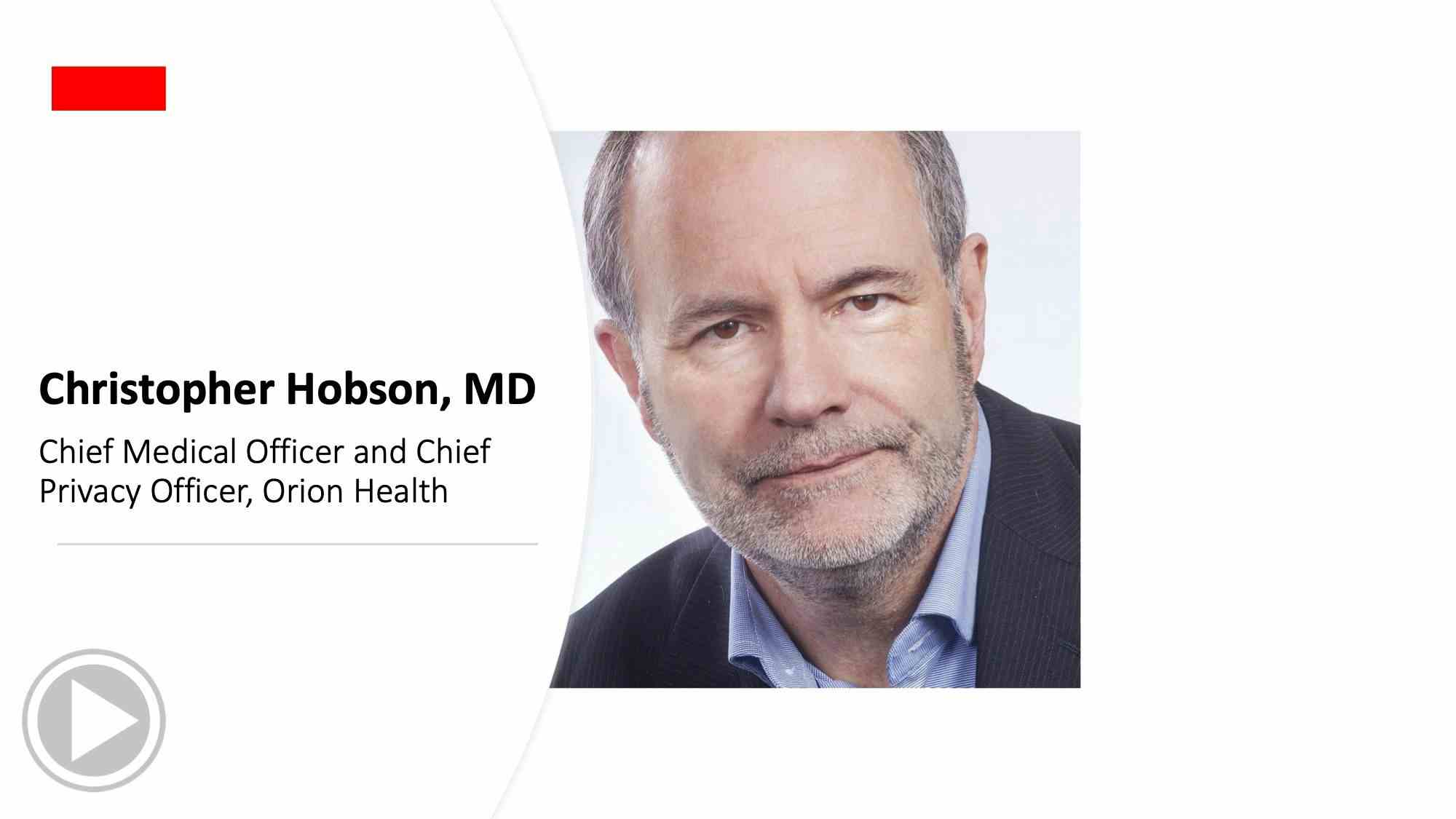 Christopher Hobson, MD, gives expert advice