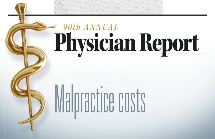 90th annual Physician Report: How much doctors spend on malpractice insurance