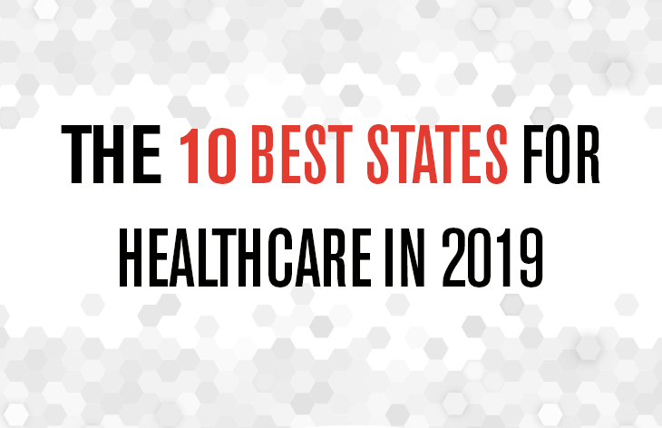 The top 10 best states for healthcare in 2019