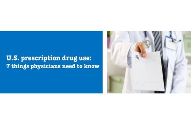 U.S. prescription drug use: 7 things physicians need to know