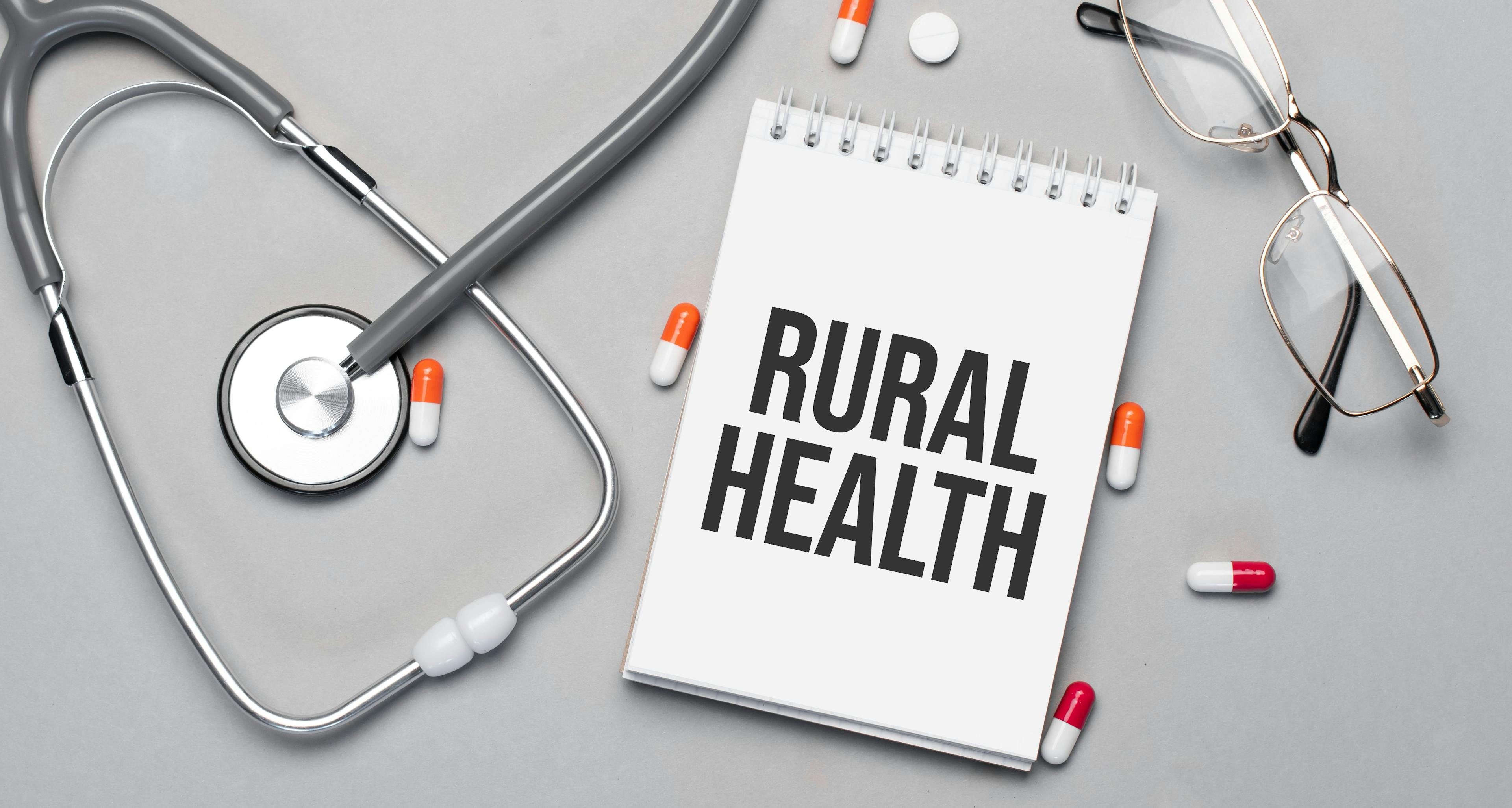 Rural Health written on notepad next to stethoscope ©Andrey-stock.adobe.com