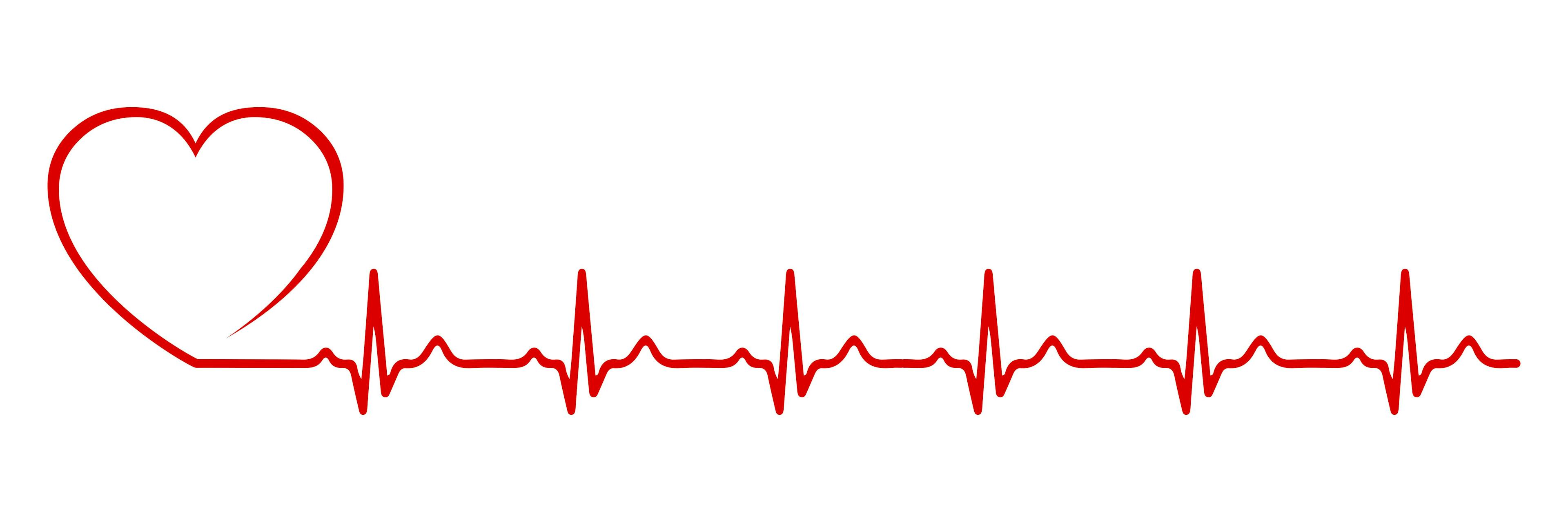 heart monitor pulse heart shape