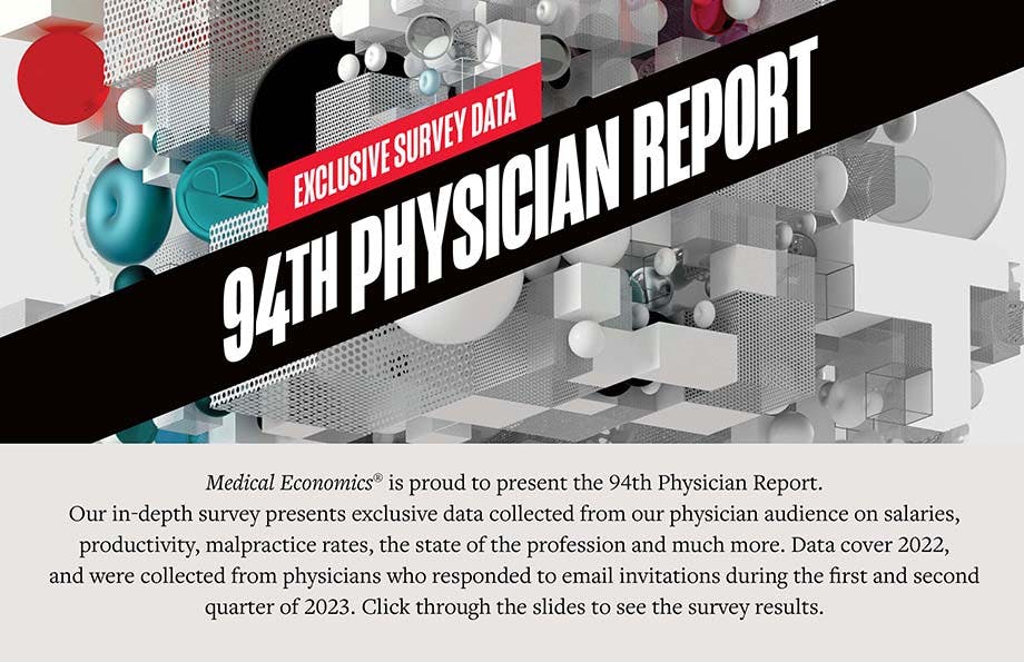 2023 Physician Report: The latest physician salary, productivity and malpractice cost data