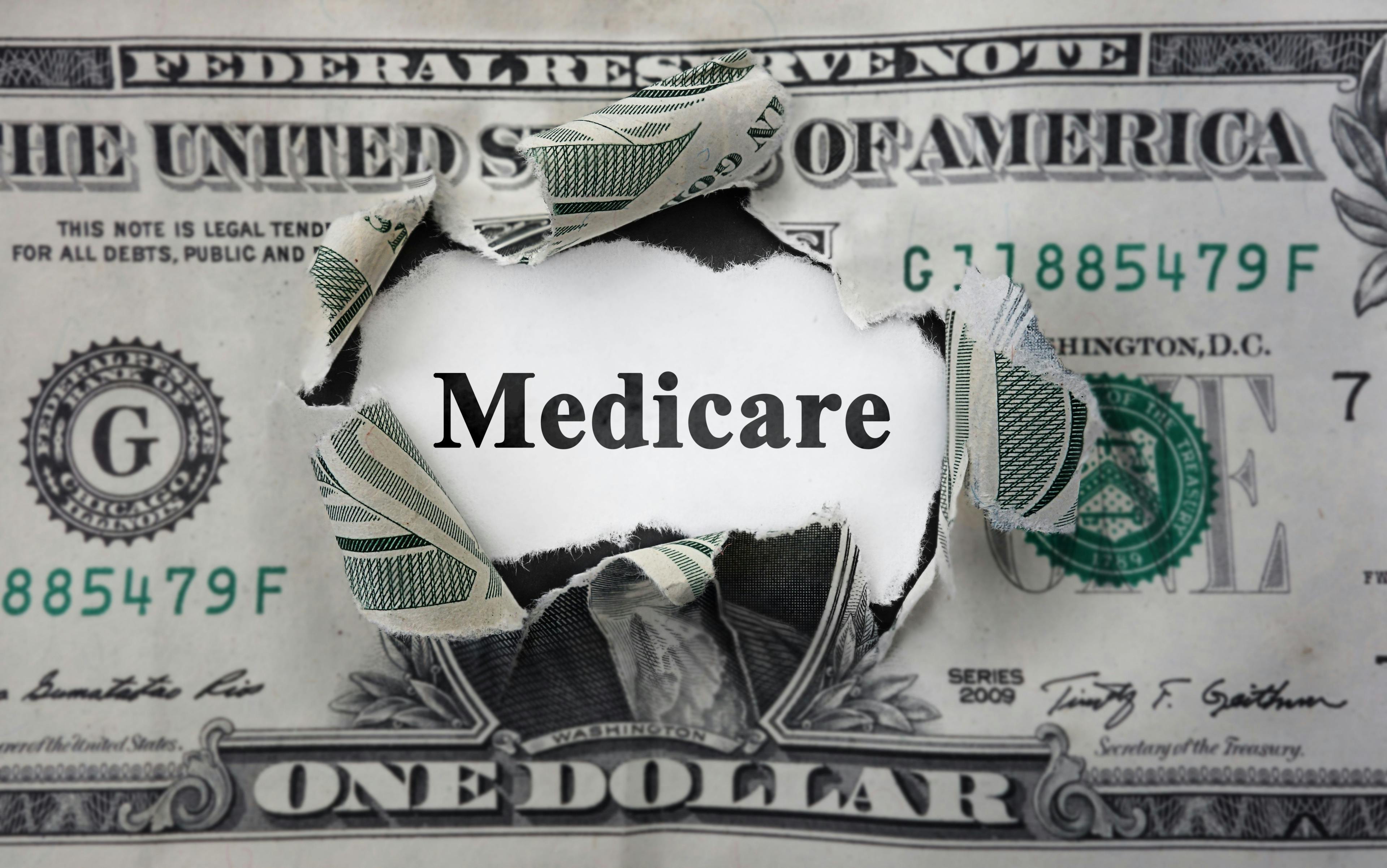 Medicare text in dollar bill ©zimmytws-stock.adobe.com