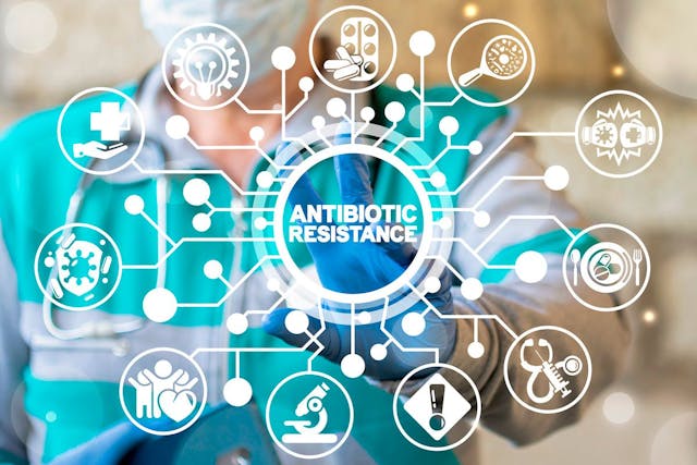 physician antimicrobial resistance antibiotics concept: © wladimir1804 - stock.adobe.com