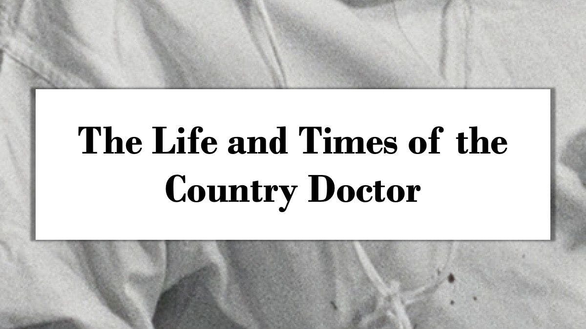 "Country Doctor," © 1948, 2023 The Heirs of W. Eugene Smith