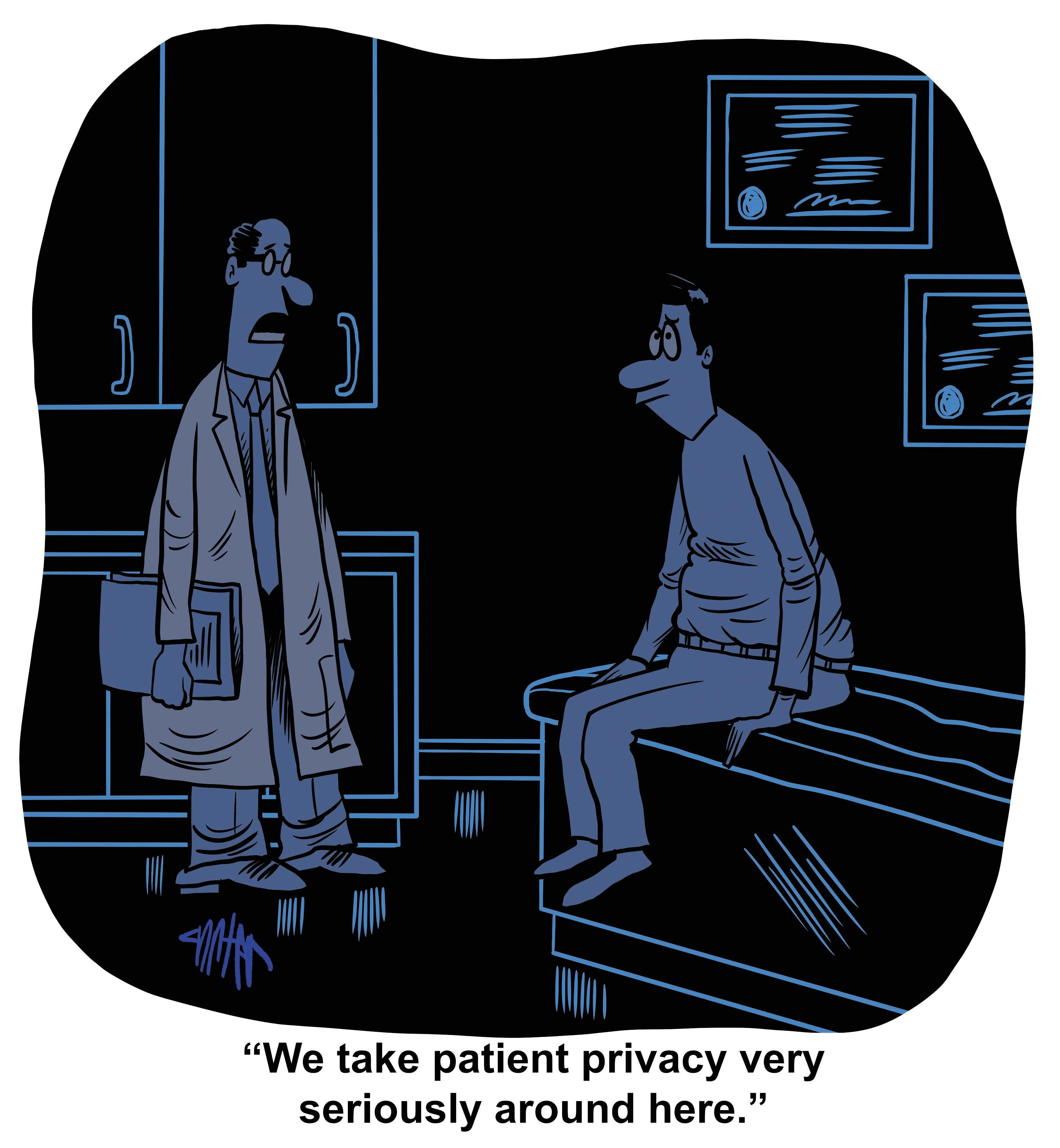 Funny Bone: Privacy is a serious matter