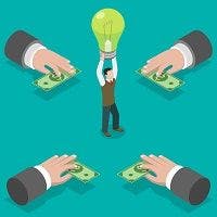 crowdfunding, light bulb, innovation