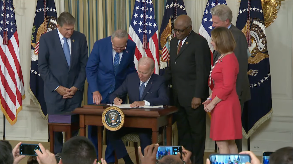 President signs Inflation Reduction Act with health care provisions