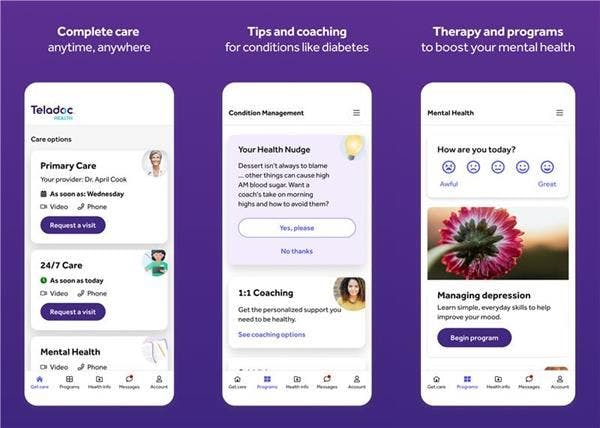 Teladoc announces ‘fully integrated health care experience’ with app redesign
