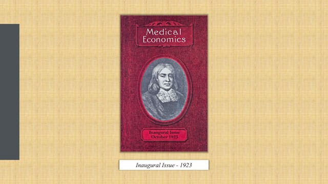 first issue of Medical Economics