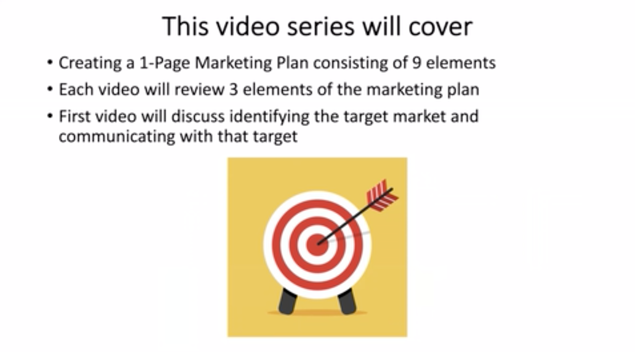 Create a marketing plan for your practice, part 1