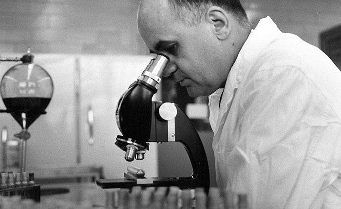 Maurice Hilleman. Image Credit: Courtesy of Montana State University
