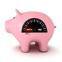 Empty Piggy Bank