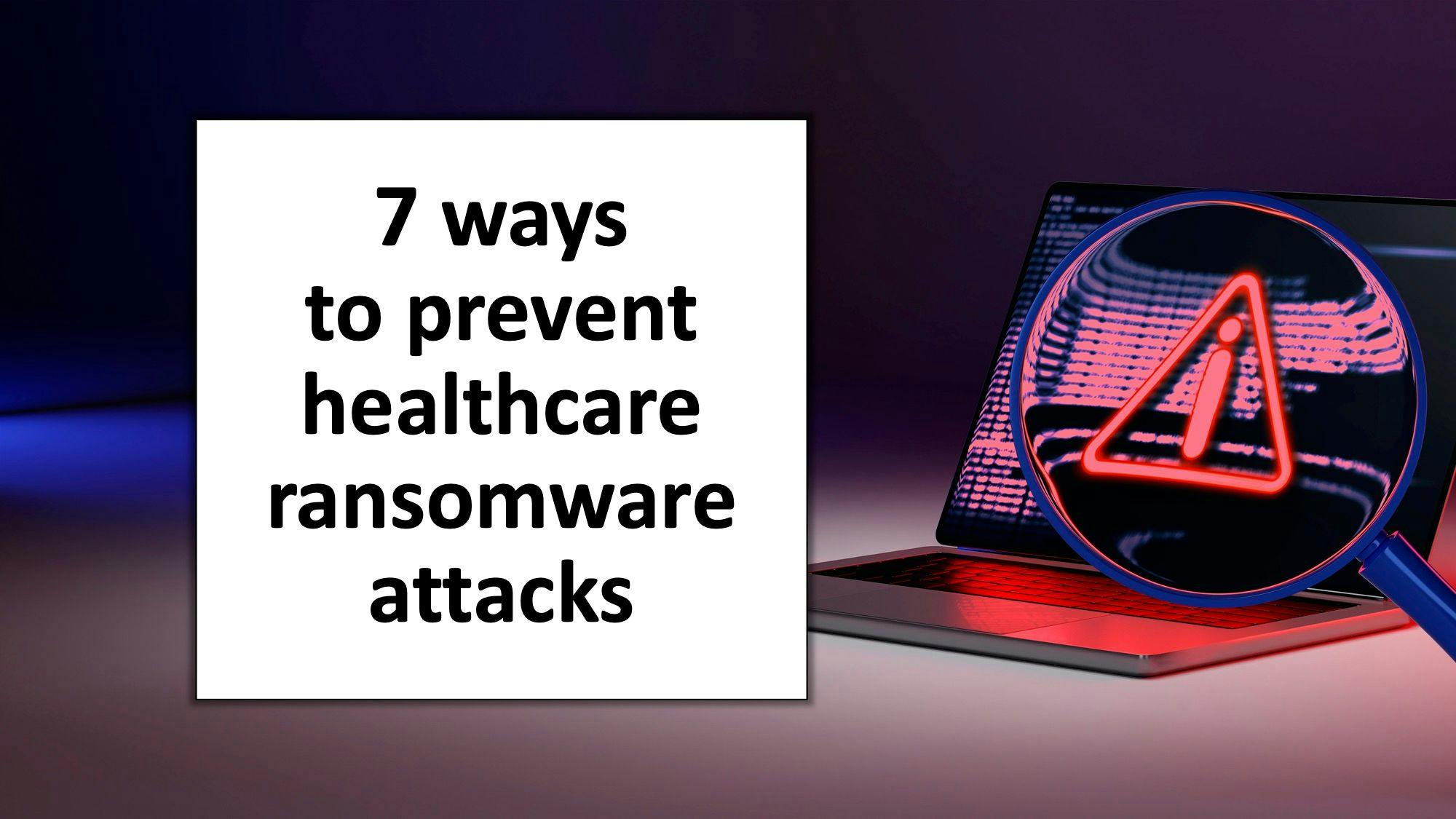 ransomware attack computer concept