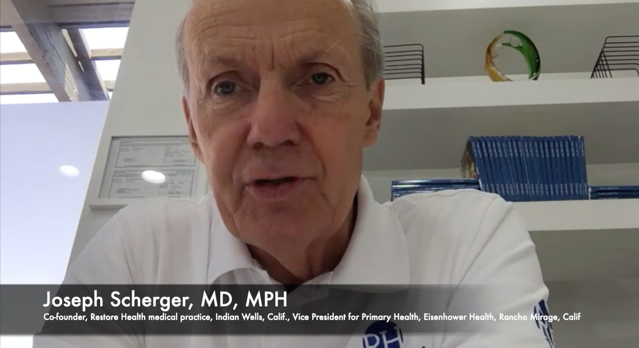 Joseph Scherger, M.D, gives advice about diabetes