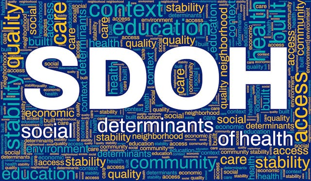 SDOH social determinants of health word cloud: ©Calin - stock.adobe.com
