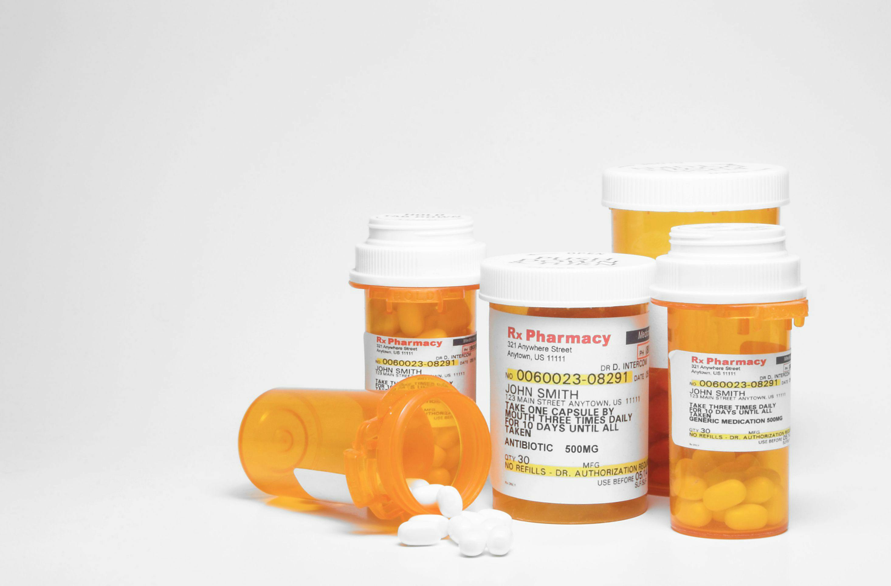 bottles of prescription medications ©Rob Byron-stock.adobe.com