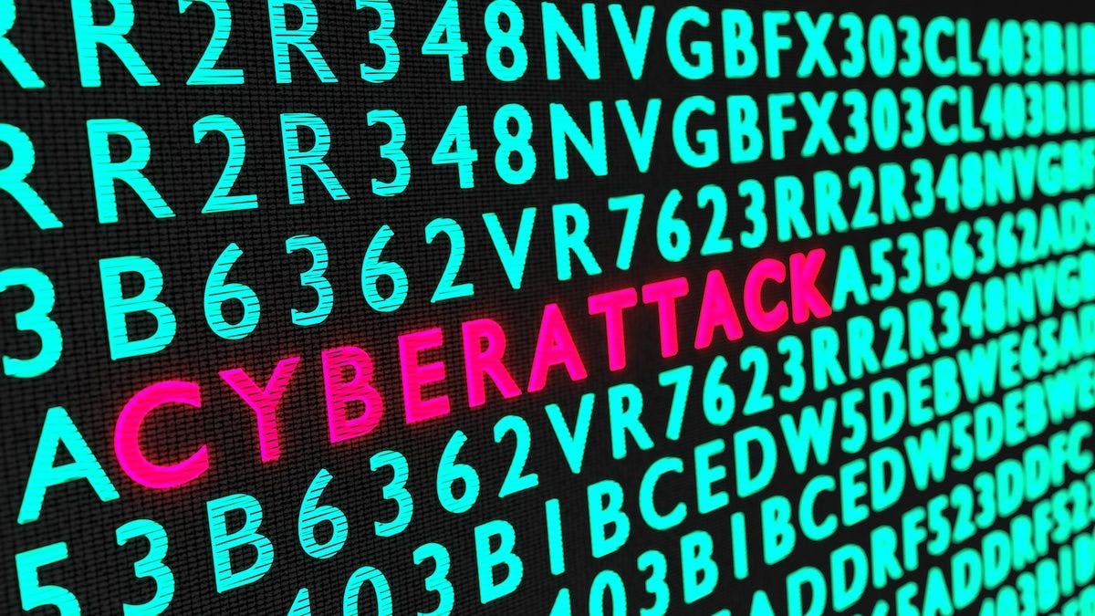 cyberattack red word: © beebright - stock.adobe.com