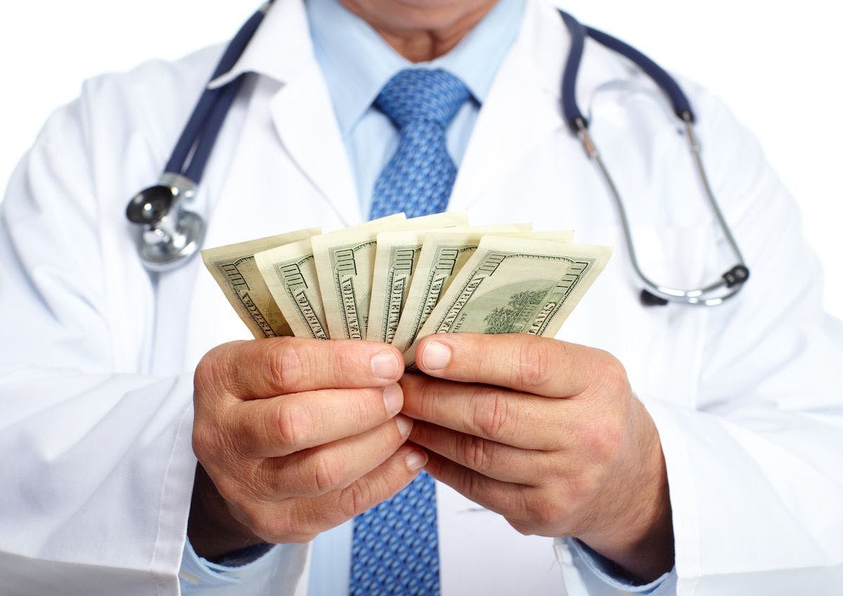 Industry payments start rolling in when new physicians begin practicing