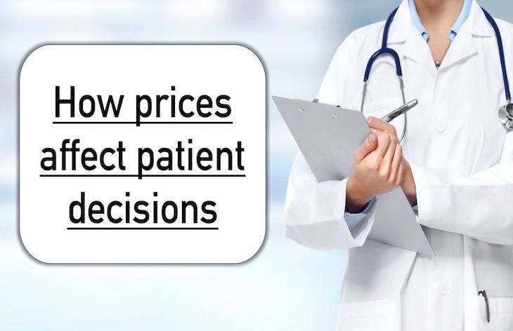  How prices affect patient decisions