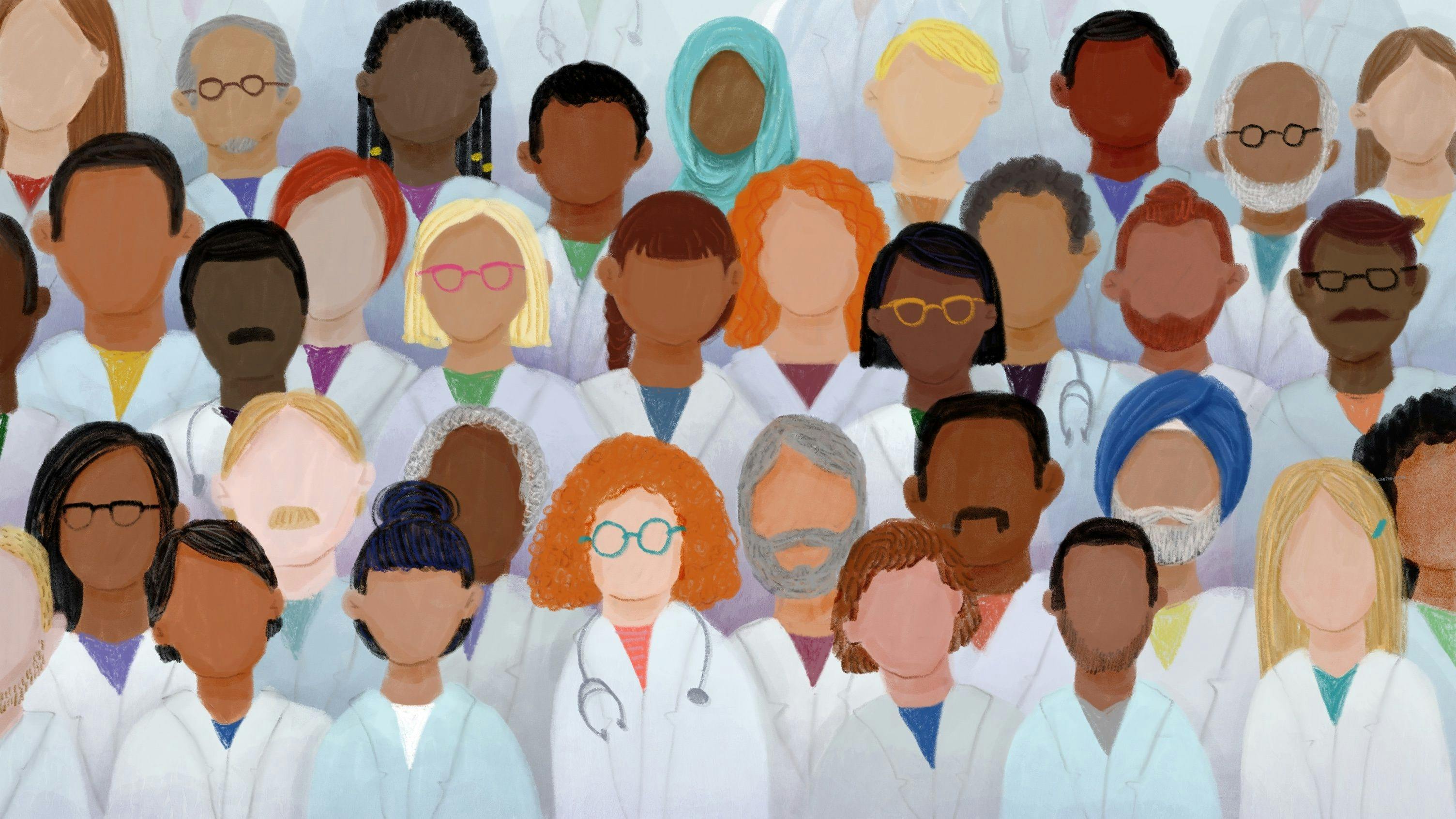 Boosting socio-economics diversity of physicians: ©Molly Ferguson Art - stock.adobe.com