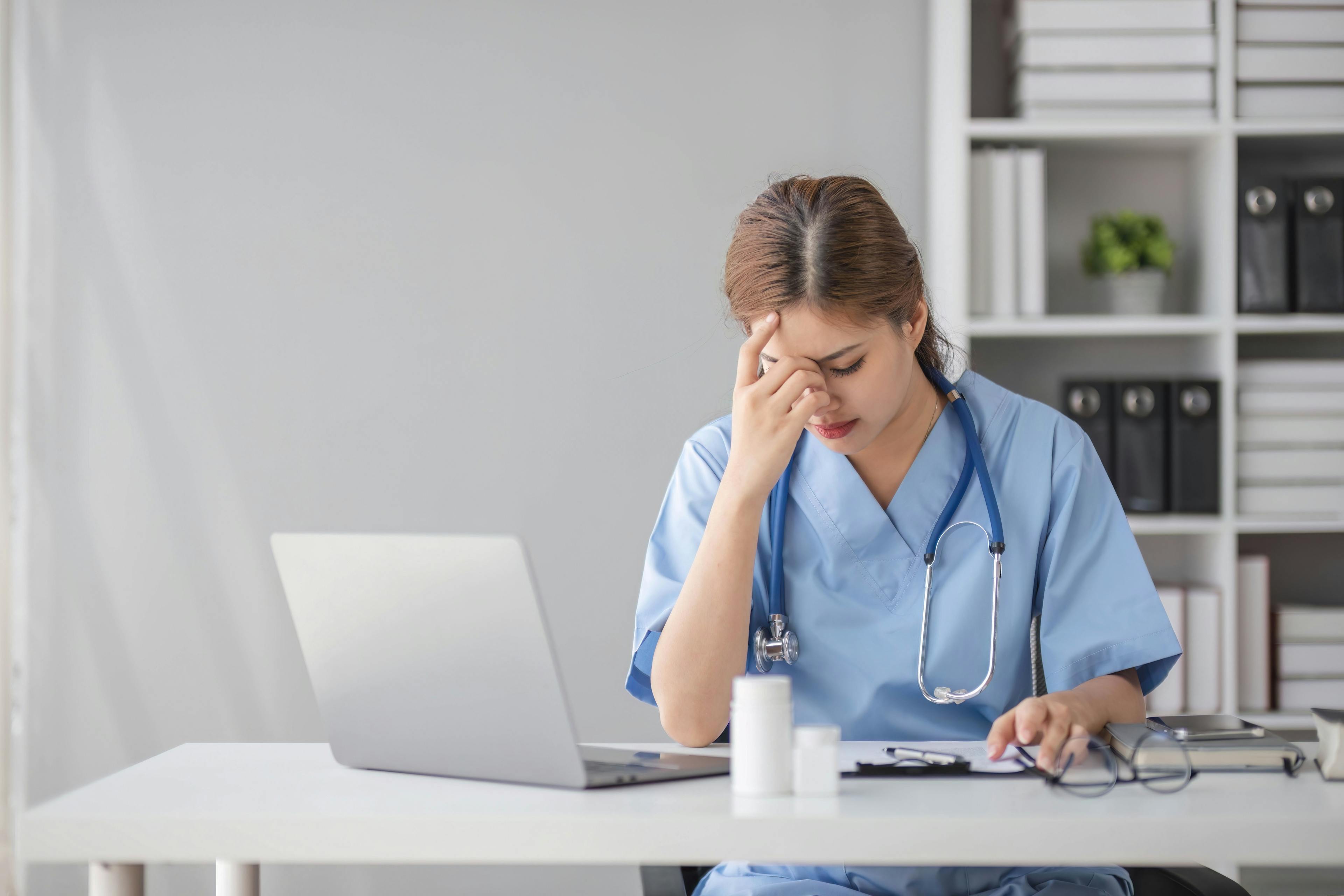 Health care workers are burned out: ©Wichayada -stock.adobe.com