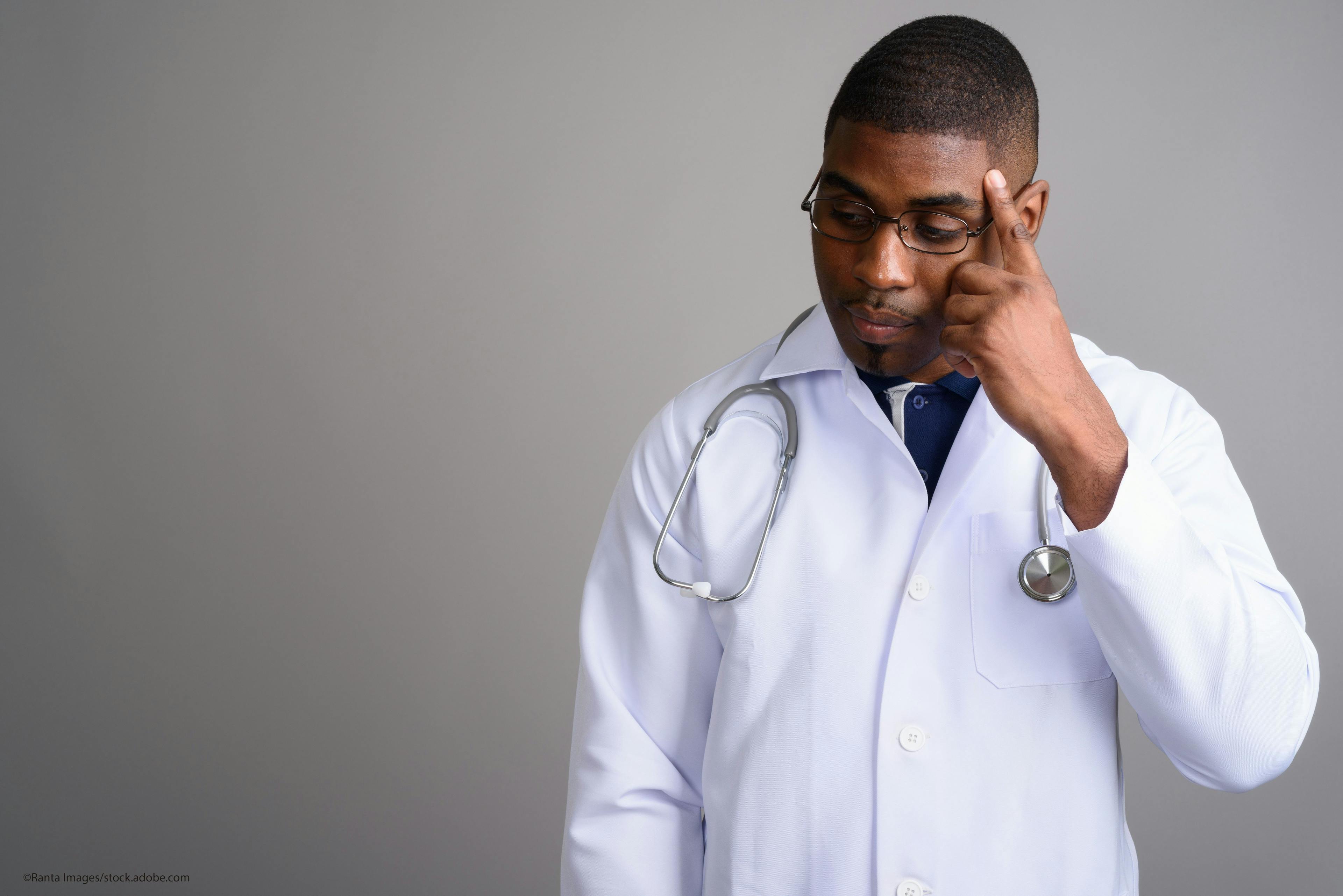 Who should physicians talk to when they are unhappy in their job?