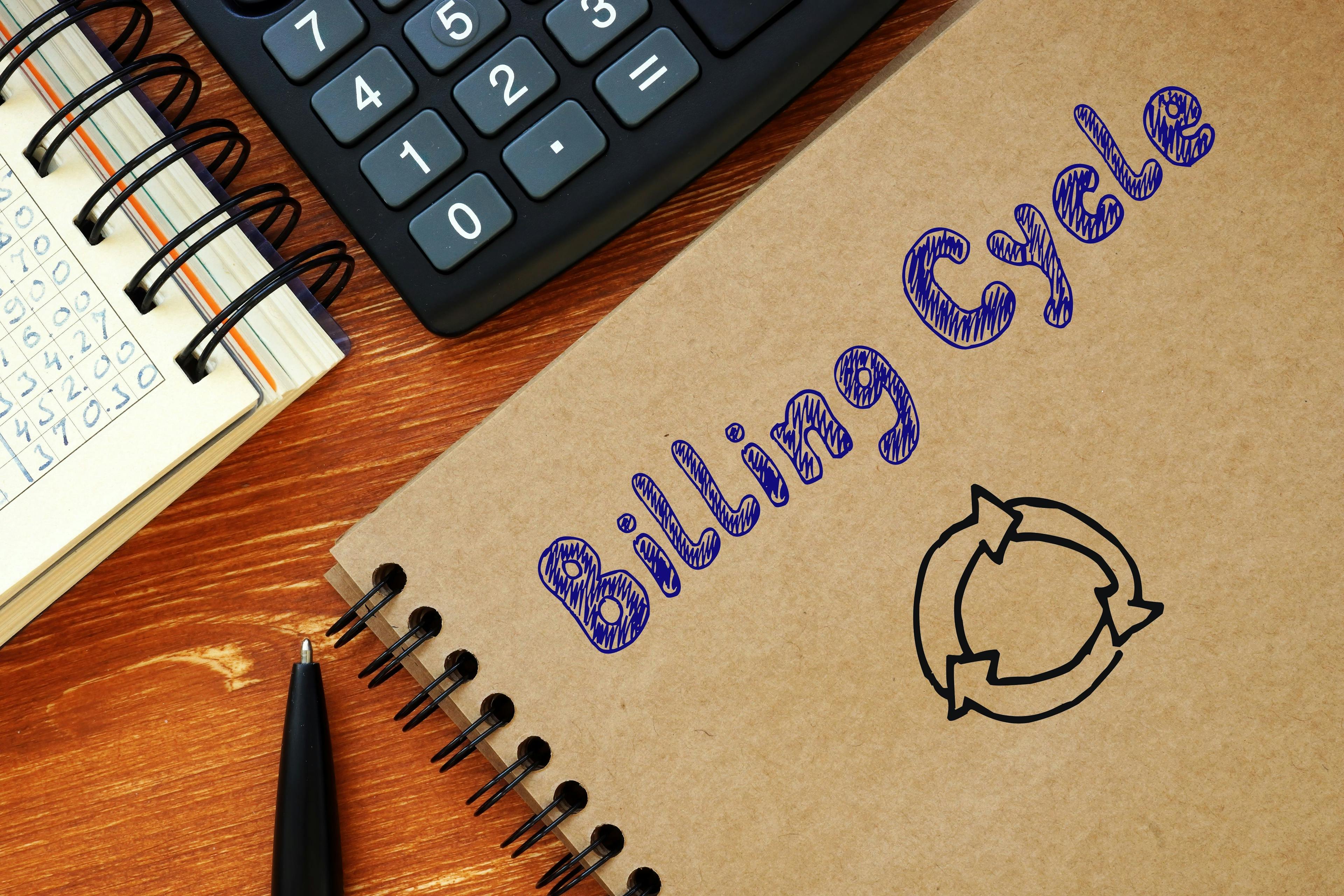 billing cycle notebook