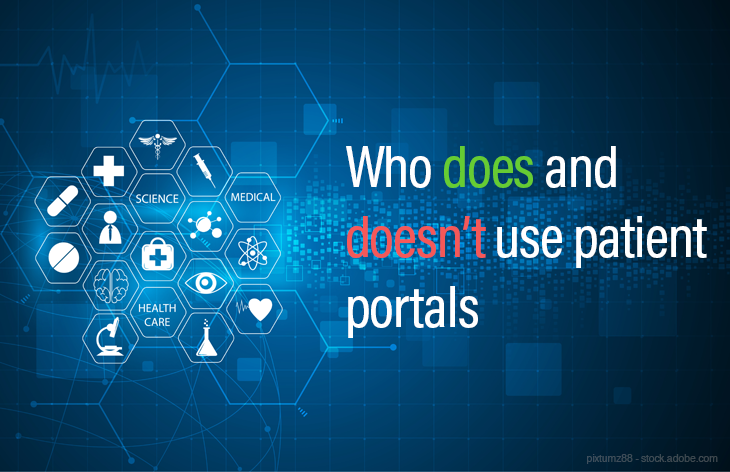 Who does and doesn’t use patient portals
