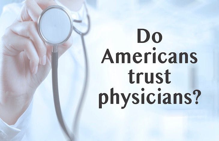 Do Americans trust physicians? New survey reveals the answer