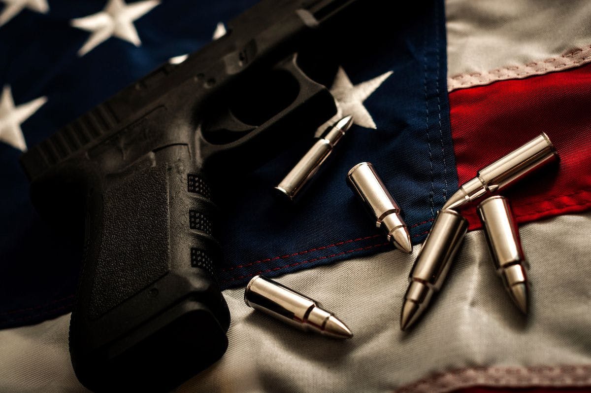 gun firearm pistol: © Victor Moussa - stock.adobe.com