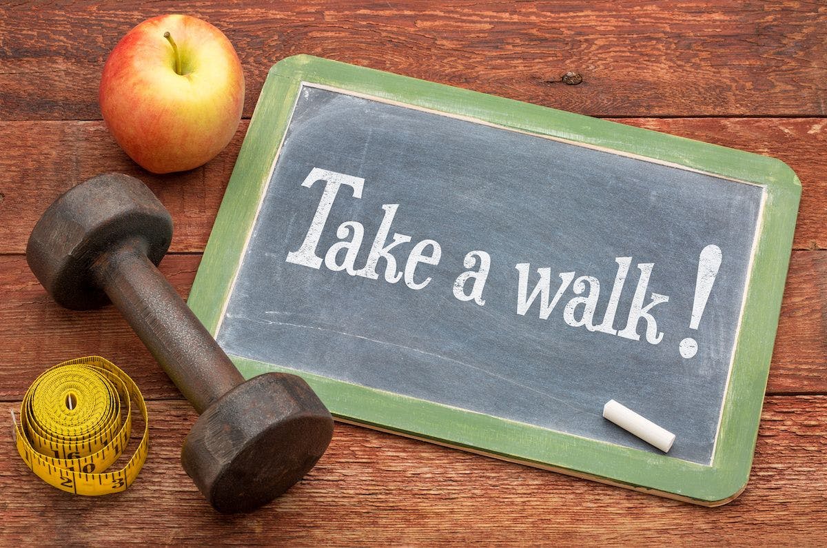 take a walk fitness concept: © MarekPhotoDesign.com - stock.adobe.com