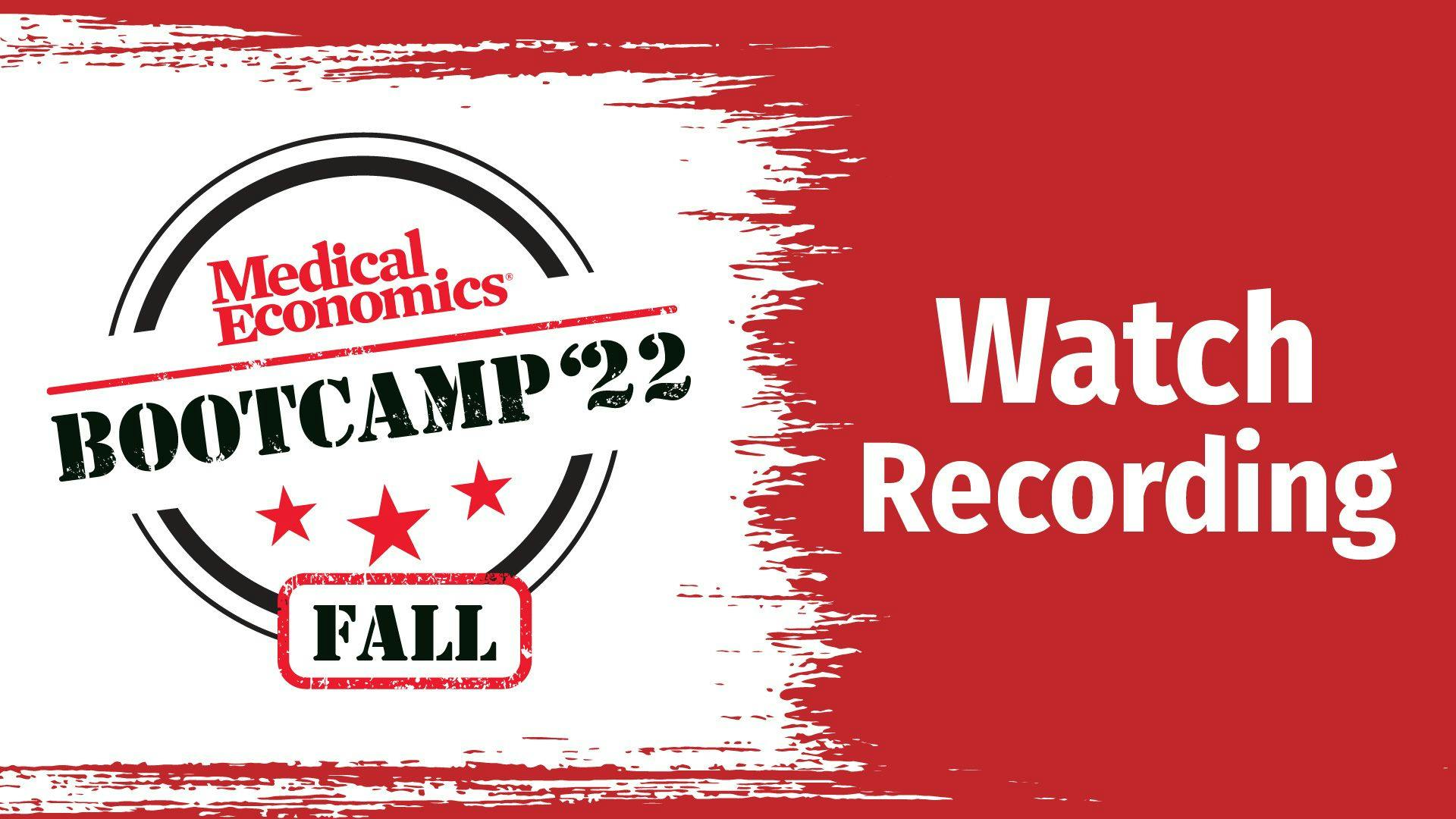 2022 Fall Physician Bootcamp