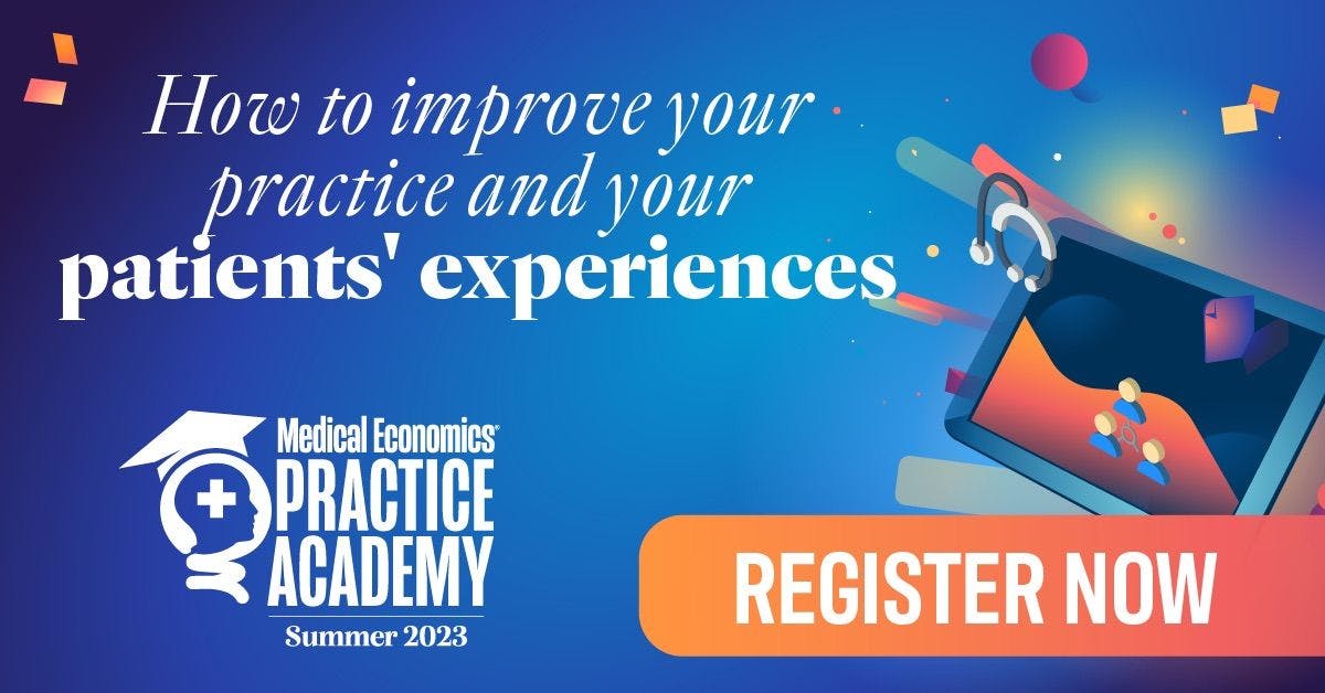 Practice Academy logo ad