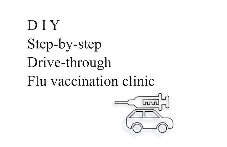 How to set up a drive-thru flu shot clinic at your practice